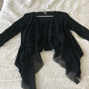 Short length cardigan